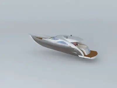 Barco Nautica Estartit Free 3D model