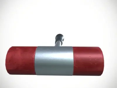 Industrial Hammer Low-poly 3D model purchase