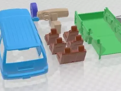 GMC Yukon Denali 2012 Printable Car 3D print model