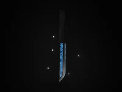 Hestia knife Bell Cranell 3D model