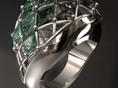 Rendering Anello E Free 3D model
