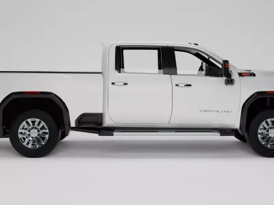 GMC Sierra HD Denali 3D Model 3D model