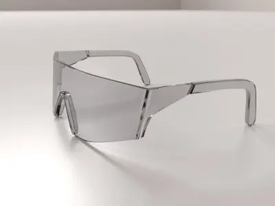 Safety Glass v2 3D model
