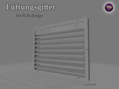 LUFTGITTER - Terra 57 - Enricos  Low-poly 3D model