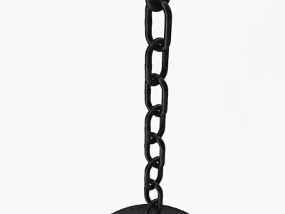 Wrecking Ball Low-poly 3D model