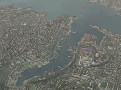 Sevastopol Naval Base 3D model
