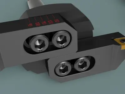 The head for boring holes 3D model