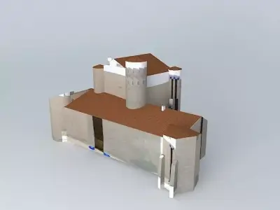 CHATEAU DE CHERVES Free 3D model