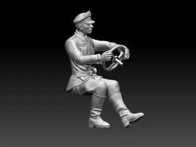 german driver soldier 3D print model order