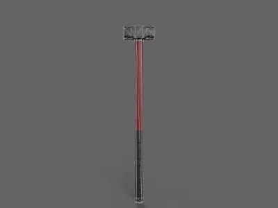 PBR Sledge Hammer V2b Low-poly 3D model