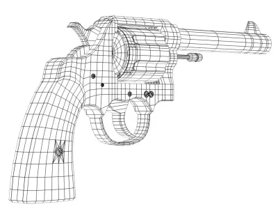 Colt New Service 3D model