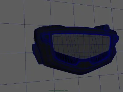 Bikes Digital Display Low-poly 3D model