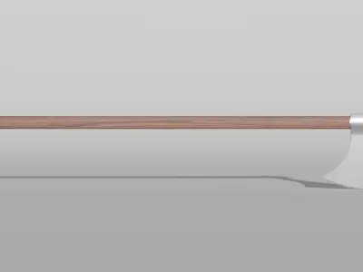 Dane Axe Low-poly 3D model