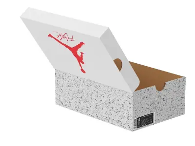 Jordan Box PBR 09 Low-poly 3D model