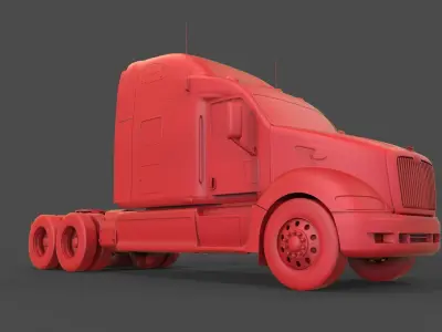 Peterbilt 387 3D print model