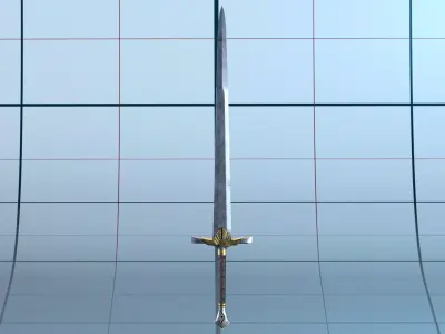 Sword PBR 3D model