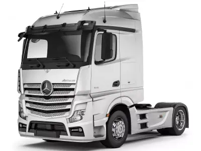 Mercedes-Benz Actros 1845 4x2 2012 3D model