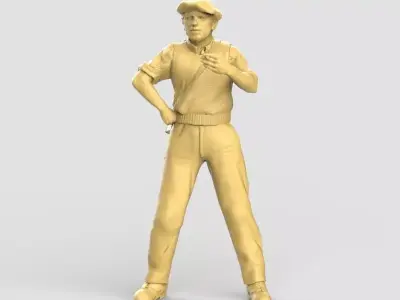 1 48 French Resistant 3D model