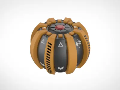 Pumpkin bomb from the movie The Amazing Spider - Man 2012 3D print model