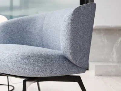  Replica Lema Semplice Armchair Model, Pale Blue  purchase