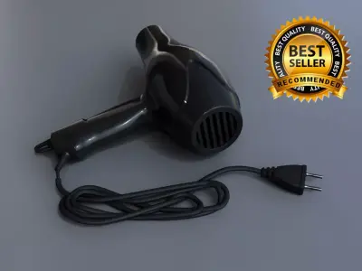 Hair dryer 3D model buy