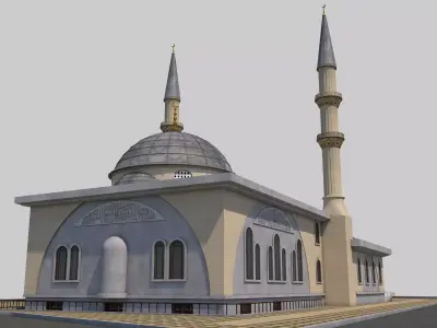 Mosque 3D model buy