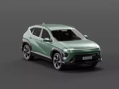Hyundai Kona 2024 Free 3D model