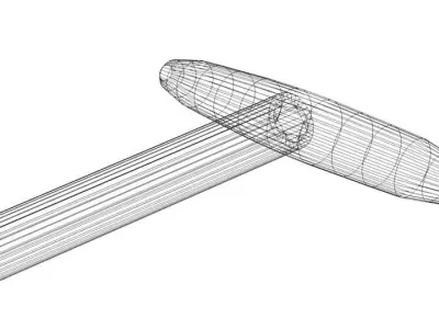 Mechanical Handtools - Tuning Wrench 3D model