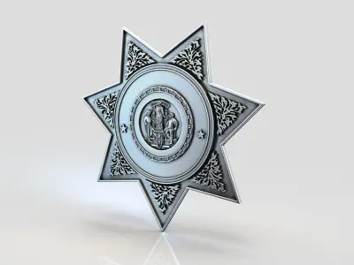 Natrona County Sheriff 3D print model