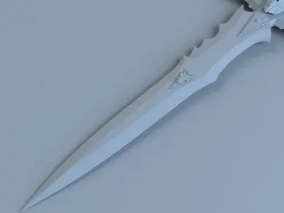 Frostmourne The sword of Arthas  3D model