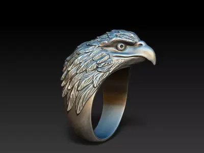 Eagle ring model 3D model