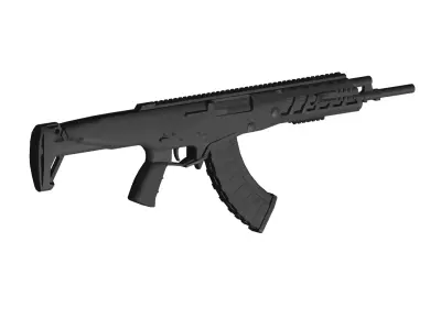 AK-Alfa Automatic Rifle 3D model