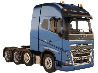 Volvo FH16 8x4 2022 3D model