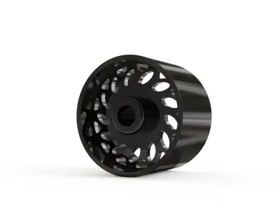 REAR KG1 KD007-2 DUALLY WHEEL 3D MODEL 3D model