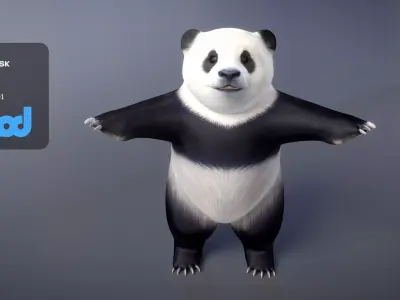 Panda 3D model buy