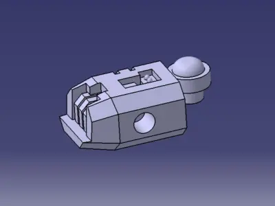 SPACE COMMUNIST XV ARM 3D print model
