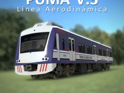  Puma v3 Linea Aerodinamica EMU 3D model