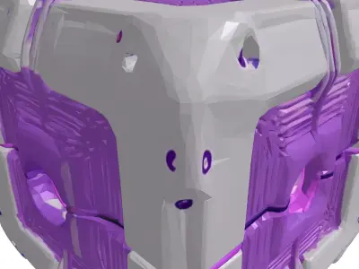 Futuristic SciFi Energy Core 3D model