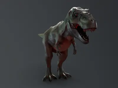 Tyrannosaurus Rex Low-poly 3D model buy
