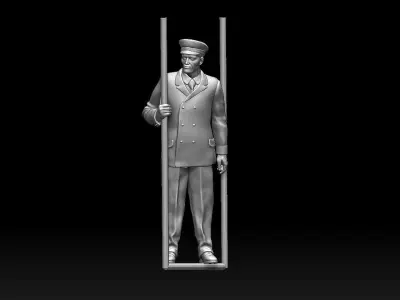 staff railway 3D print model purchase