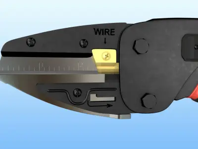 Wire Cutter Predator 3D model
