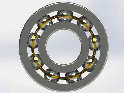 Bearing ball 3D model from CGTrader