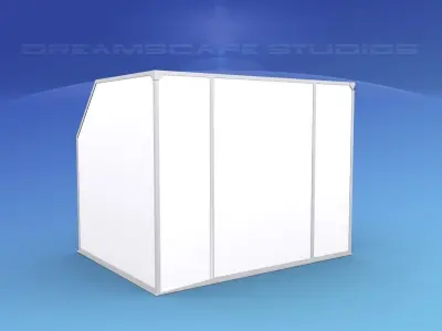 M1N Air Cargo Container  Low-poly 3D model