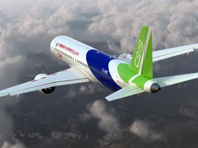  Comac C919 Narrow Body Airliner 