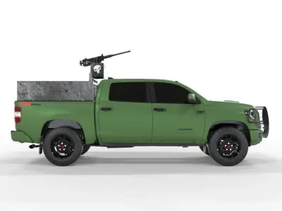 Tundra Trd 2019 Armored 3D model