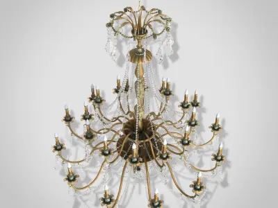Chandelier Big 1 3D model