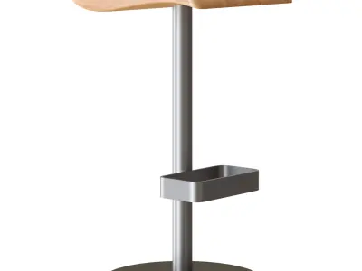 Dune Bar Chair 3D model