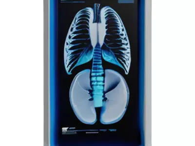 SciFi Medical Diagnostic Machine 3D model