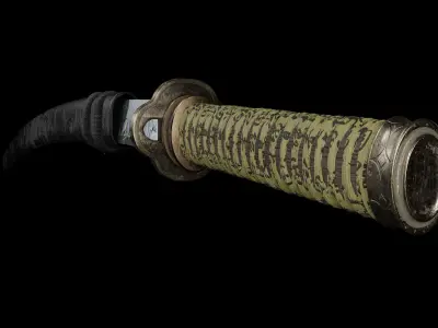 Sword Katana 3D model