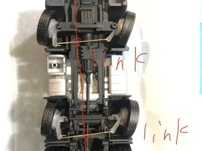 Herpa Steering Axles 3D print model